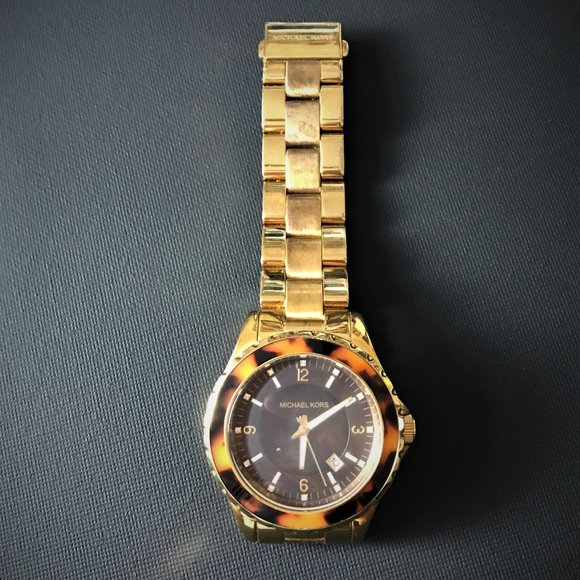 Unisex Michael Kors MK5259 - Gold Plated - Picture 2 of 8